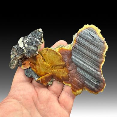 Siderite with Sphalerite