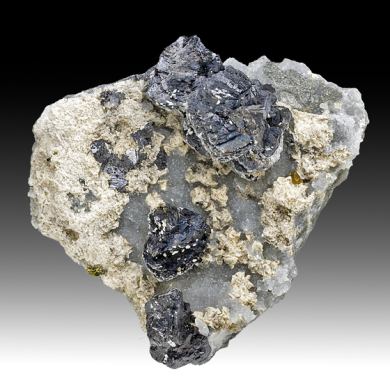 Sphalerite with Dolomite, Calcite