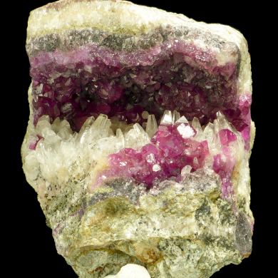 Roselite, calcite