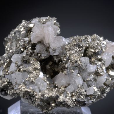 Apatite (Apatite CaF) with Pyrite
