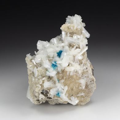 Cavansite with Stilbite