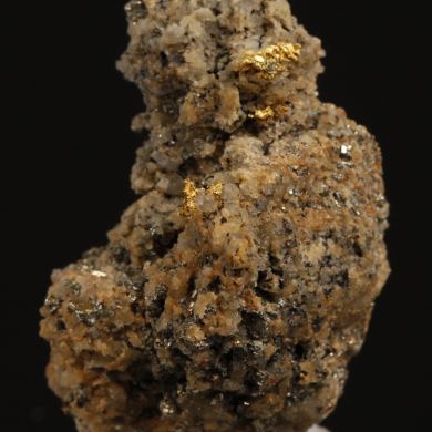 Gold with Tetradymite