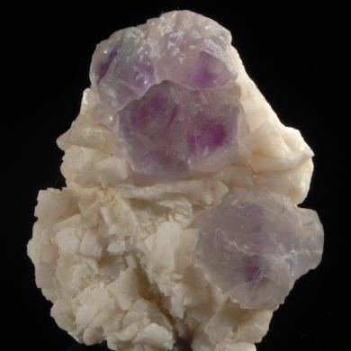 Fluorite on Dolomite
