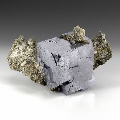 Galena with Pyrite