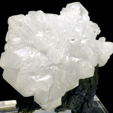 Cerussite SNOWFLAKE on galena TSUMEB