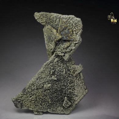 PYRITE epimorph after CALCITE