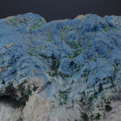 Cornetite with Malachite