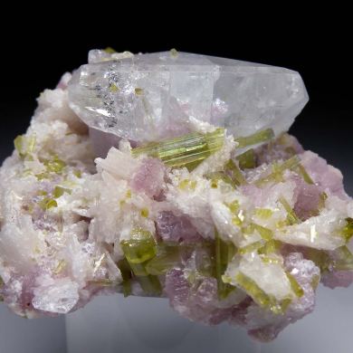 Topaz with Tourmaline