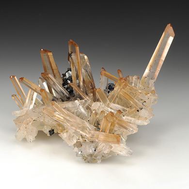 Quartz with Hematite
