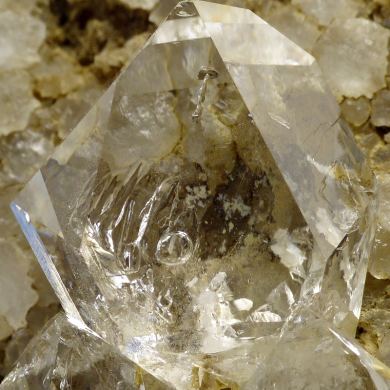 Quartz, calcite