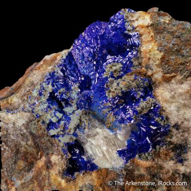 Linarite with Cerussite