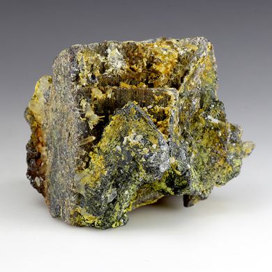 Stolzite with Hubnerite, Beudantite, Pyromorphite, Anglesite, Tetrahedrite, Quartz