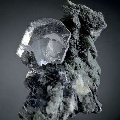 Hematite on Adularia and Quartz