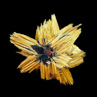 Rutile, hematite EPITAXIAL