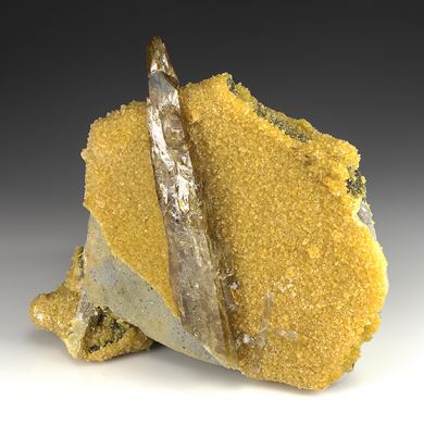 Barite with Calcite