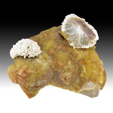 Barite with Calcite