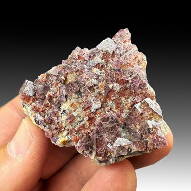 Fluorite with Quartz