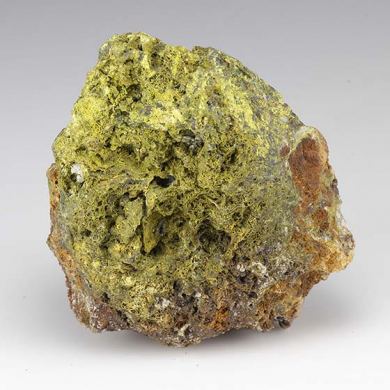 Beudantite with Goethite, Quartz