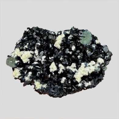 Fluorite, tourmaline