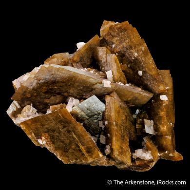 Siderite with Quartz and Ankerite