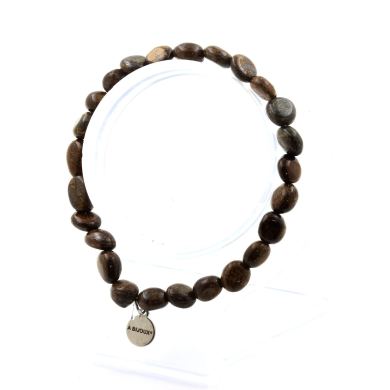 Bronzite from Brazil Bracelet. Customizable size.