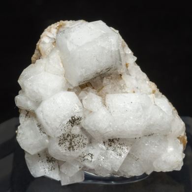 Harmotome with Calcite