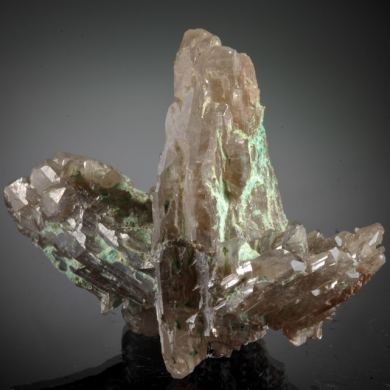 Cerussite -classic twin form with Posnjakite 