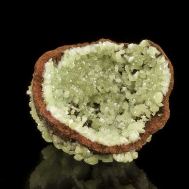 Adamite in Limonite Pocket