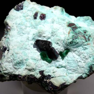 Cuprite on Chrysocolla