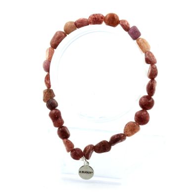 Ruby from Brazil Bracelet. Customizable size.