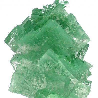 Halite with paratacamite inclusions