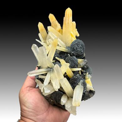 Quartz with Hematite