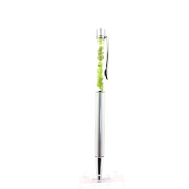 Raw Peridot mineral pen Pakistan.