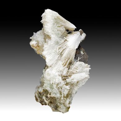 Mesolite with Heulandite, Fluorapophyllite-K