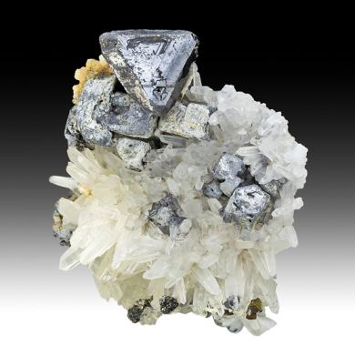 Sphalerite with Galena, Chalcopyrite