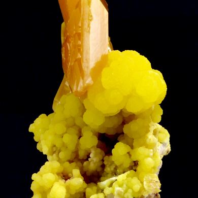 Wulfenite, mimetite