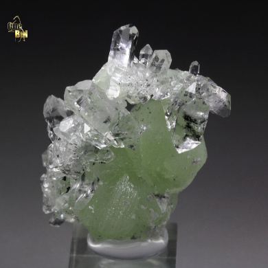 PREHNITE, QUARTZ