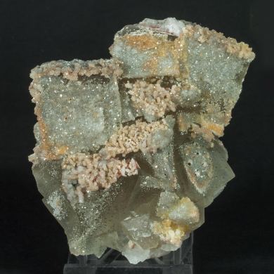 Fluorite with Quartz and Baryte