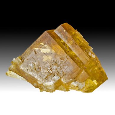 Fluorite with Calcite