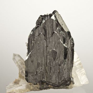 Ferberite on Quartz