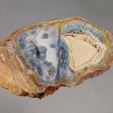  Variscite nodule with Pseudowavellite, Wardite, Crandelite etc.