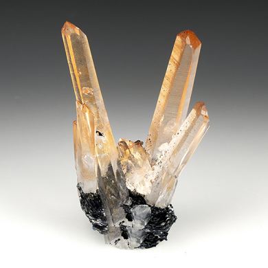 Quartz with Hematite