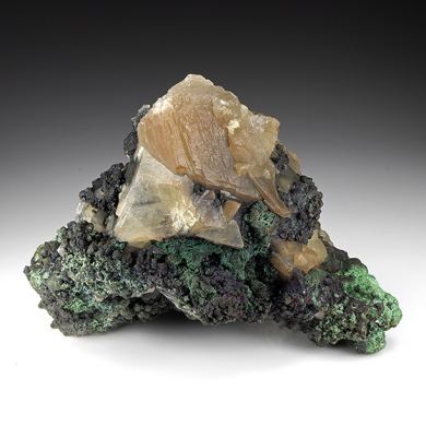 Calcite with Copper