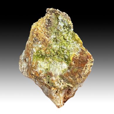 Segnitite with Beudantite, Barite