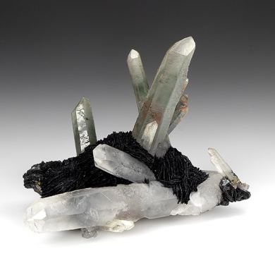 Quartz with Hematite
