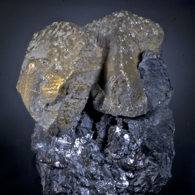 Chalcopyrite on Sphalerite