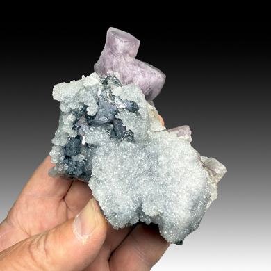 Fluorite with Galena, Quartz