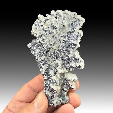 Galena with Calcite