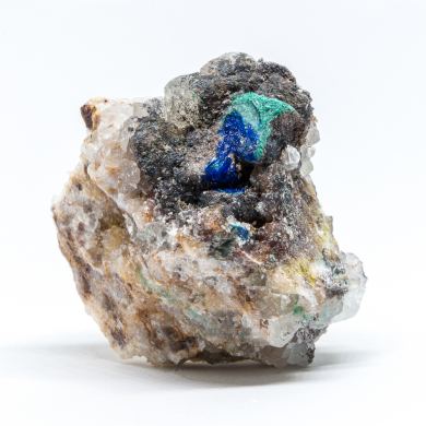 Malachite ps. Linarite ps. Galena