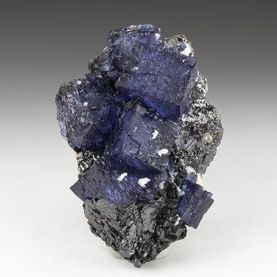 Fluorite with Sphalerite, Barite